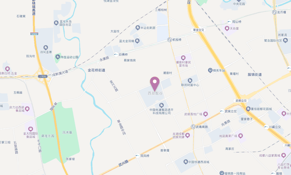 西部智谷位置地图